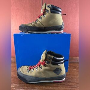 North Face Back 2 Berkeley IV Canvas Waterproof Brown Men’s Hiking Boots Sz US 8